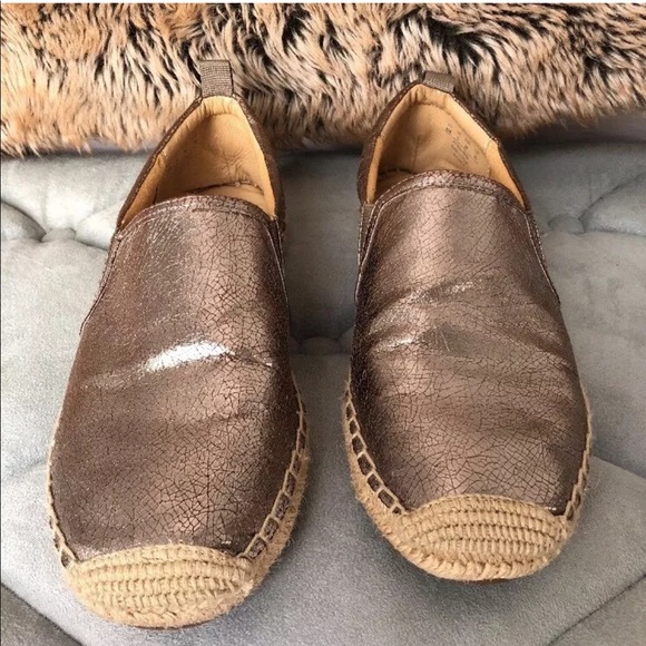 Franco Sarto Shoes - Franco Sarto- L-WHISKEY, Gold, Flats,womens, Sz8M,